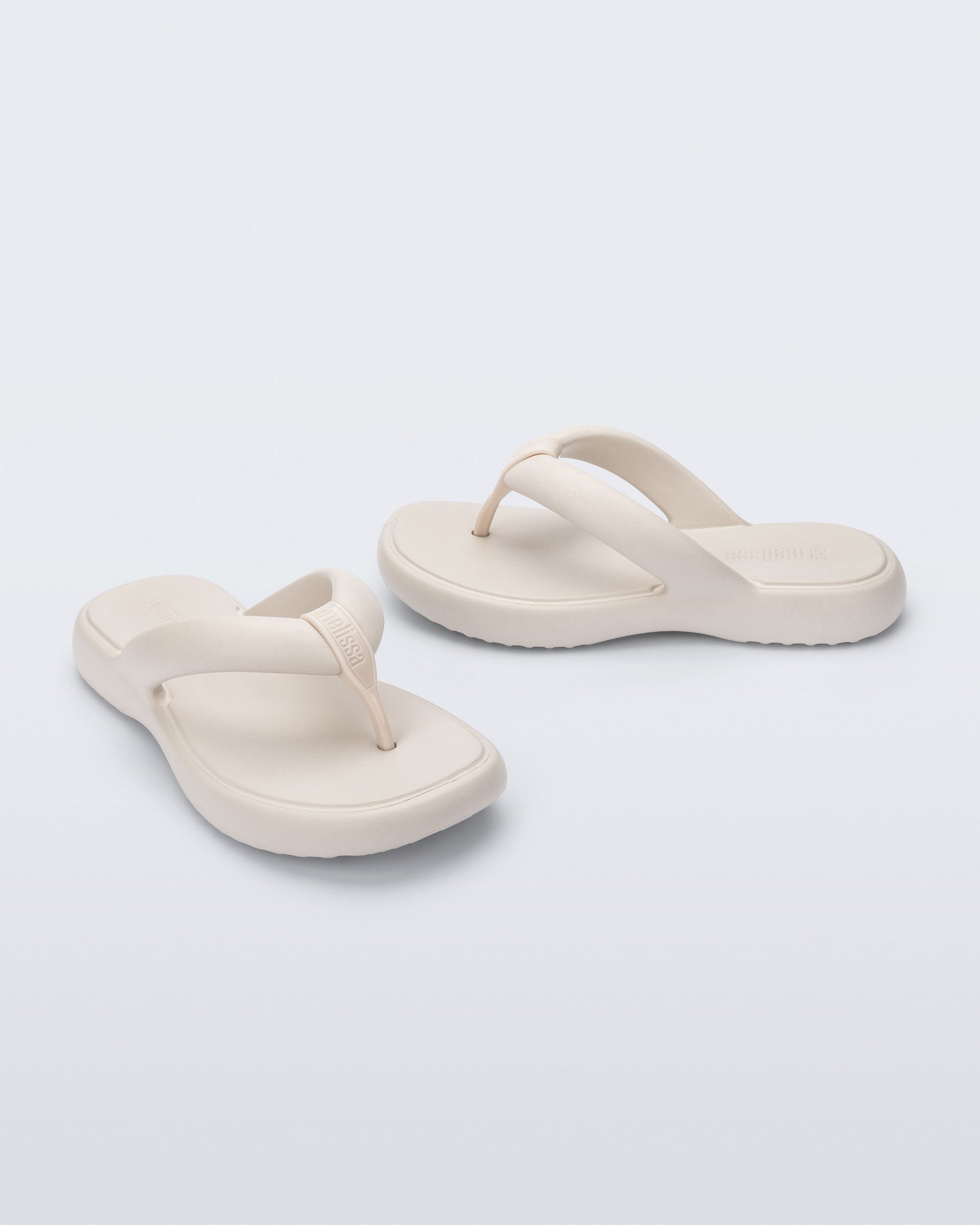 Melissa - Free Low Flip Flop - Beige -