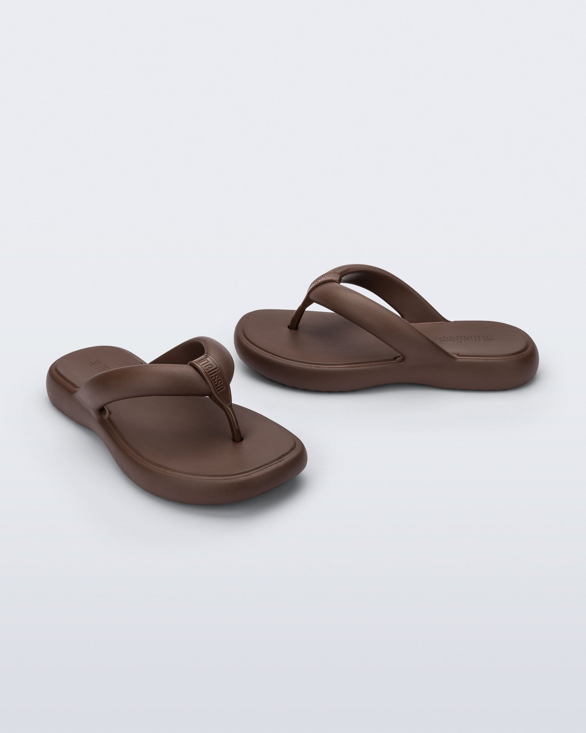 Melissa - Free Low Flip Flop - Bronze -