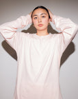 et Tigre - Gemma Longsleeve Top in Rose Water -