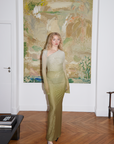 SAEMDI - ARLA GRADIENT MESH DRESS -