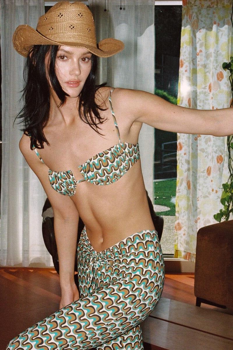 Montce - Groovy Petal Bikini Top -