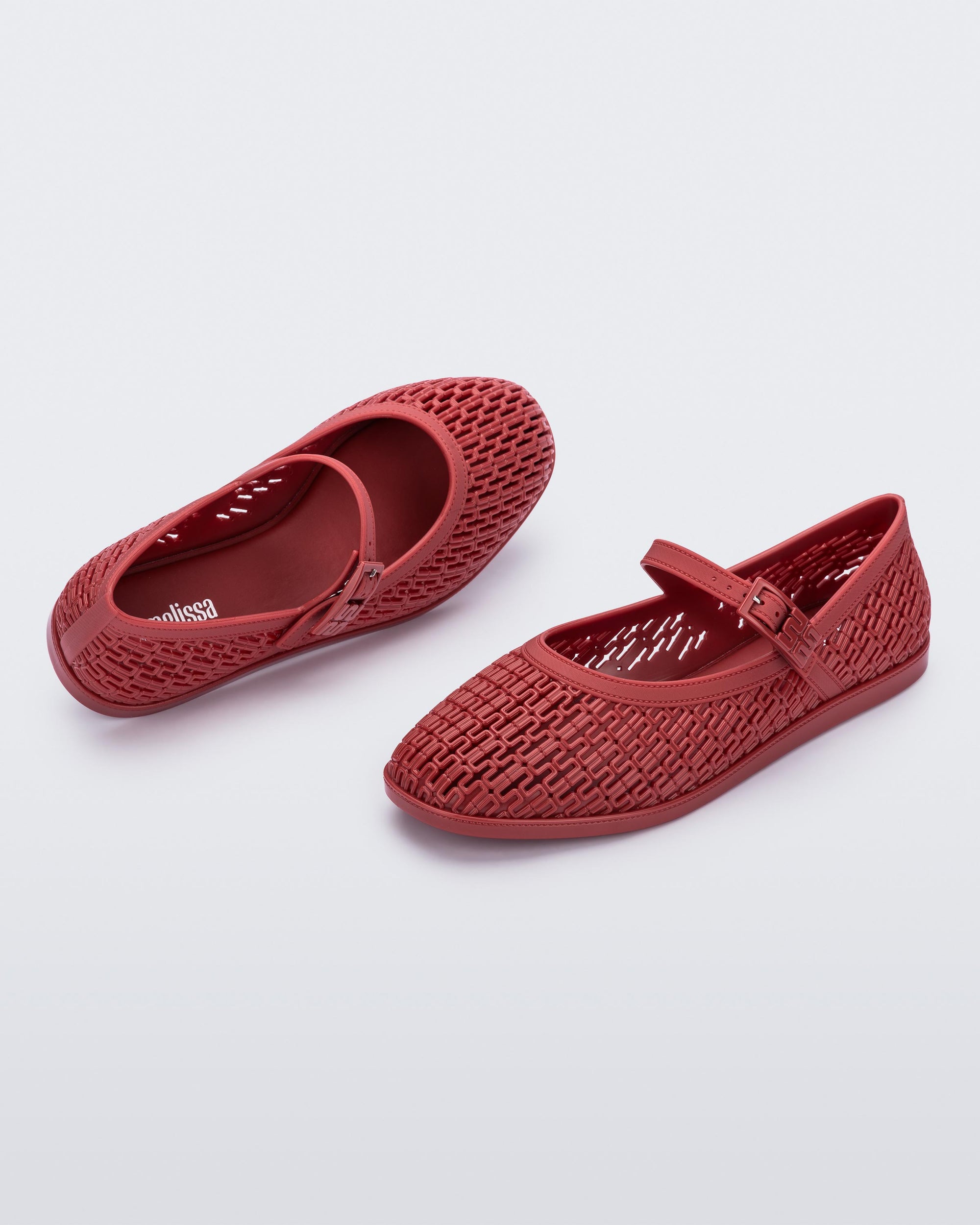 Melissa - Harper Jelly Mary Jane - Red -