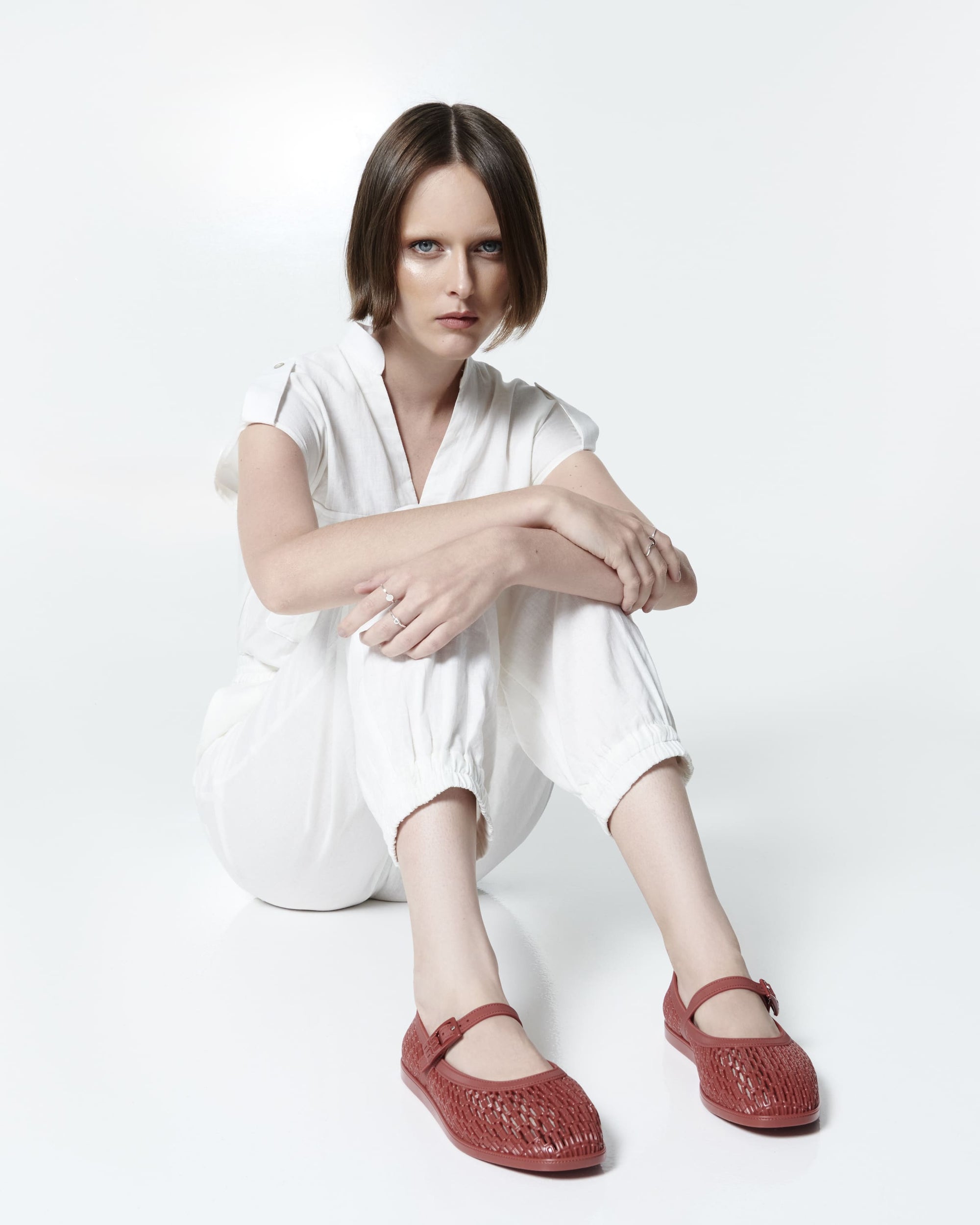 Melissa - Harper Jelly Mary Jane - Red -