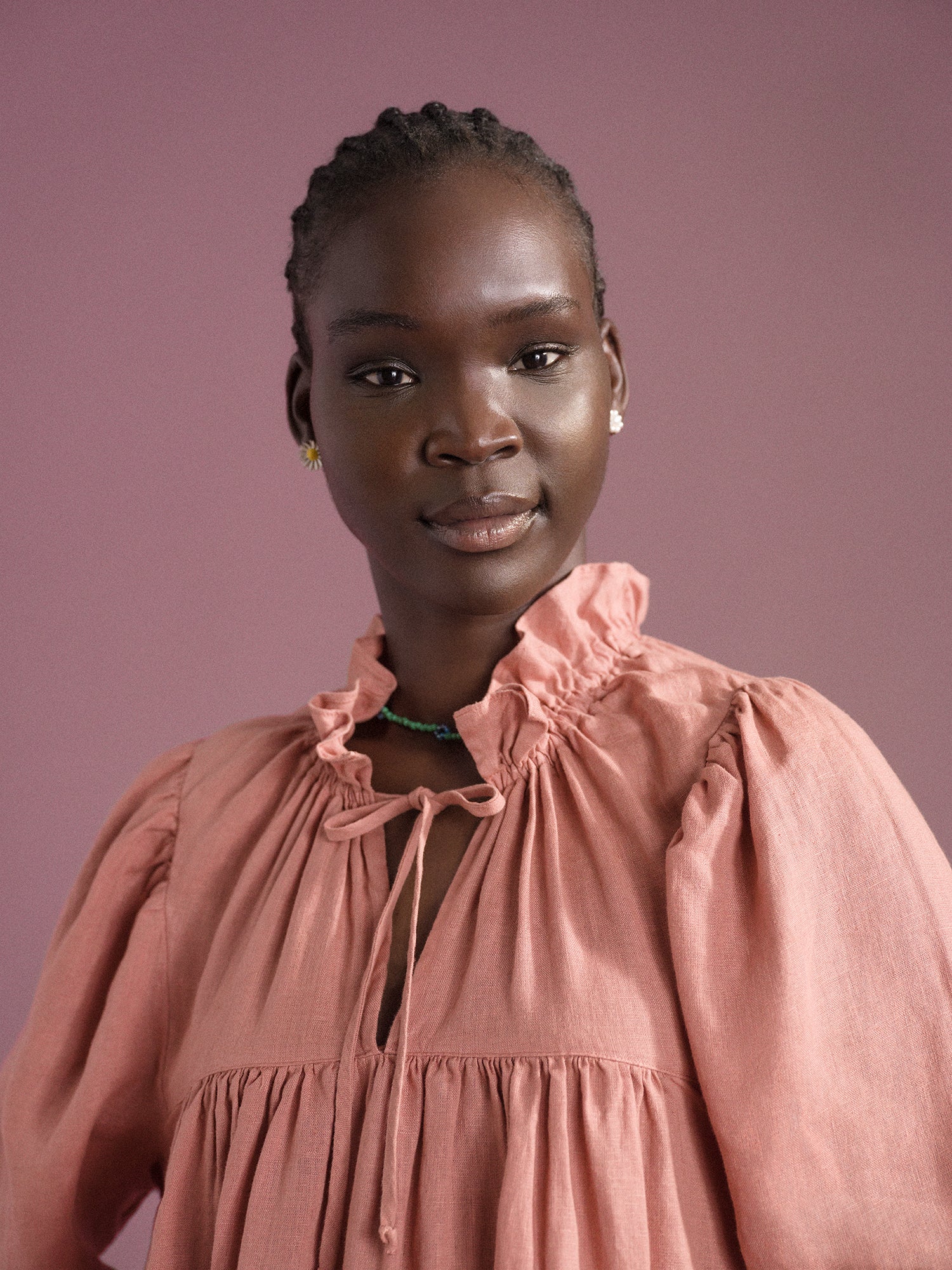 Hansel from Basel - Lotus Dress - Terracotta -
