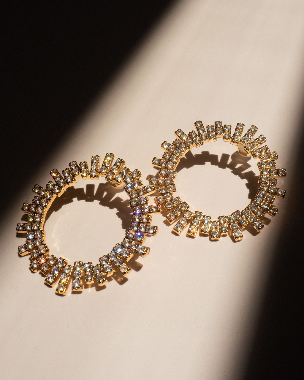 Luv Aj - The Pave Ray Earrings -