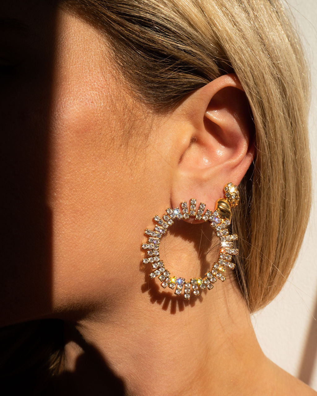 Luv Aj - The Pave Ray Earrings -