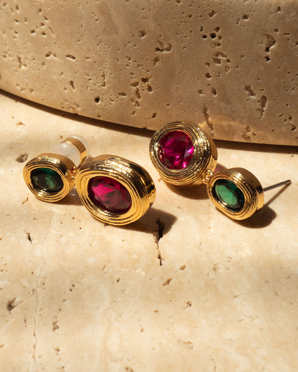 Luv Aj - The Royale Stone Drop Studs -