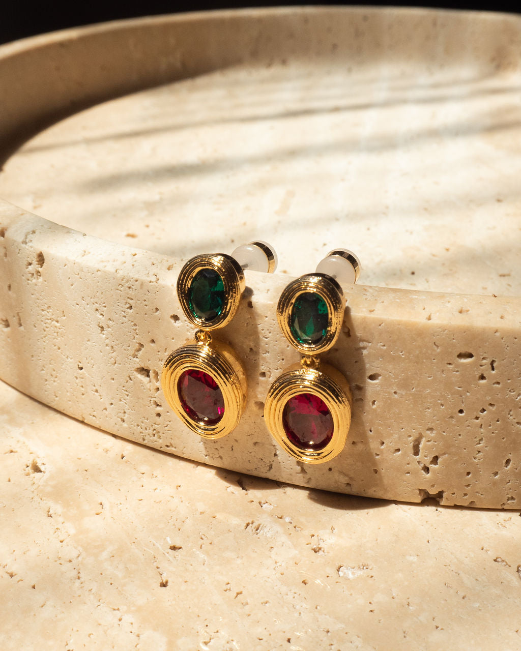 Luv Aj - The Royale Stone Drop Studs -