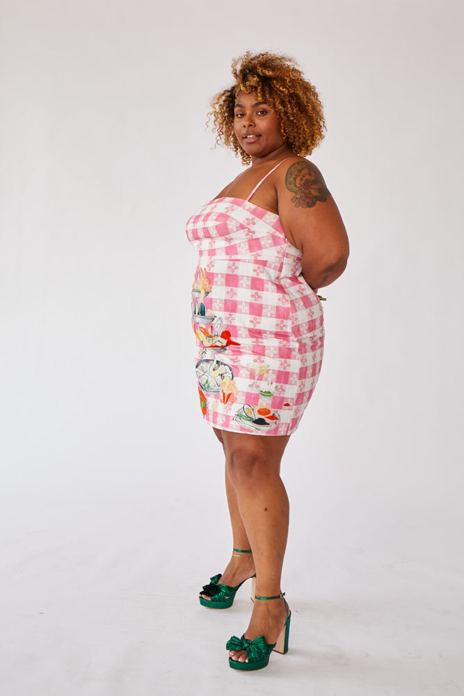 Rachel Antonoff - Gwen Dress - Seafood Tower -