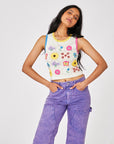Rachel Antonoff - Loria Knit Shell Sweater -