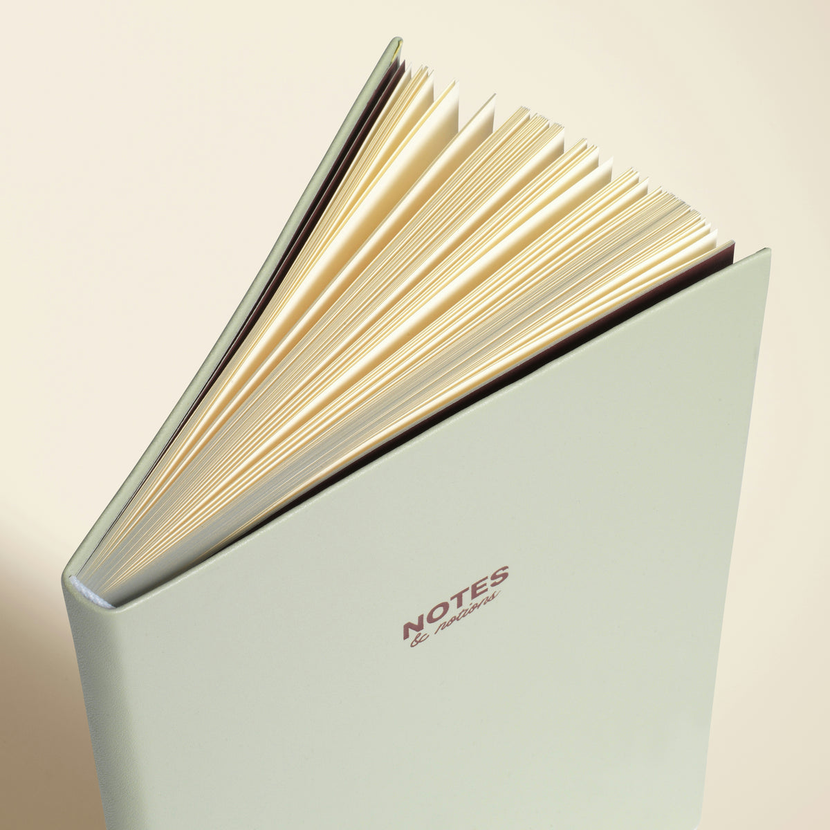 PU Lined Notebook - Moss &amp; Ink
