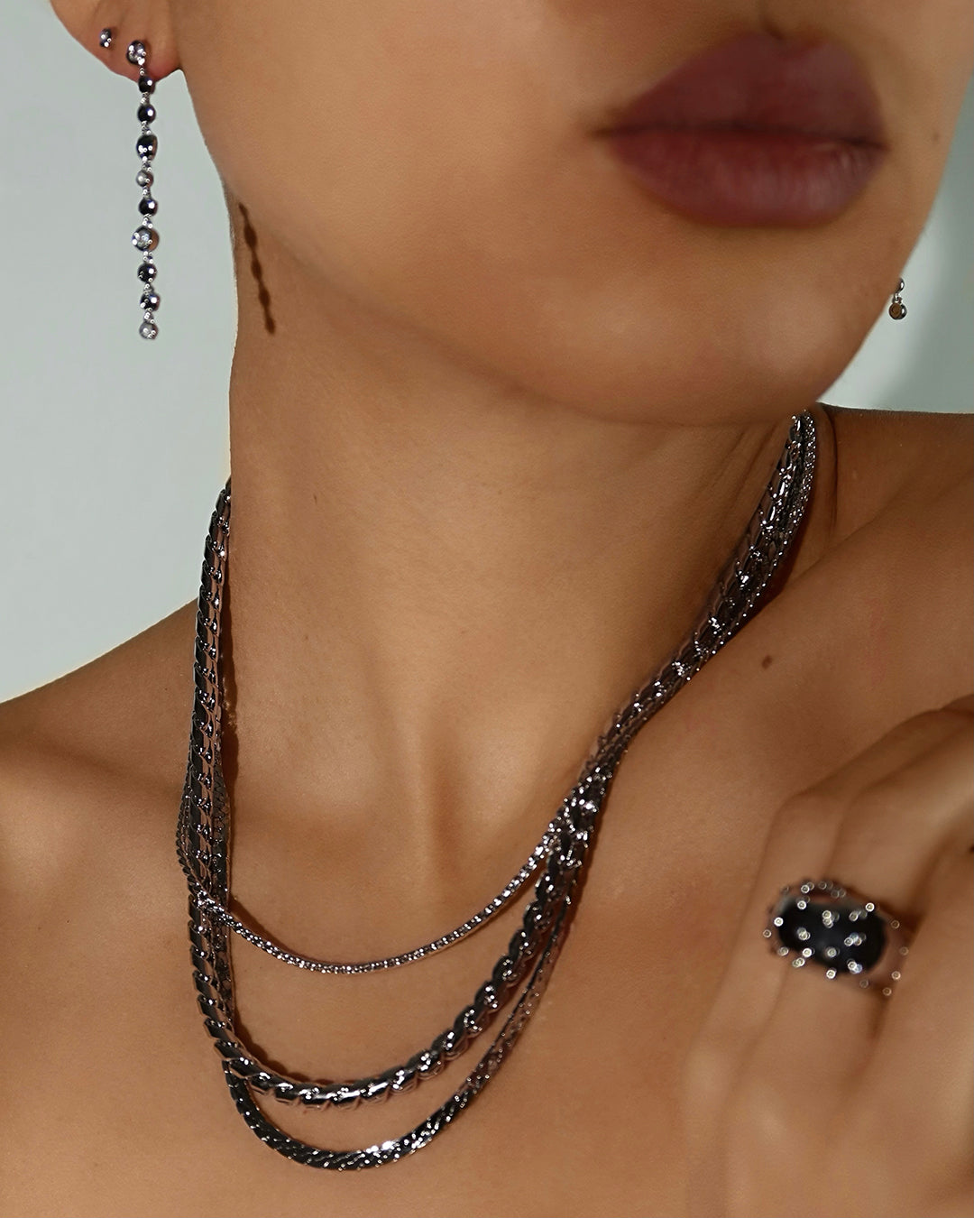 Luv Aj - The Perle Chain Set -