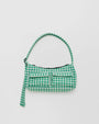 Cargo Shoulder Bag - Green Gingham