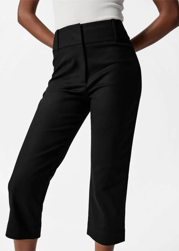 & Other Stories - Coline Capri Trousers - Black -