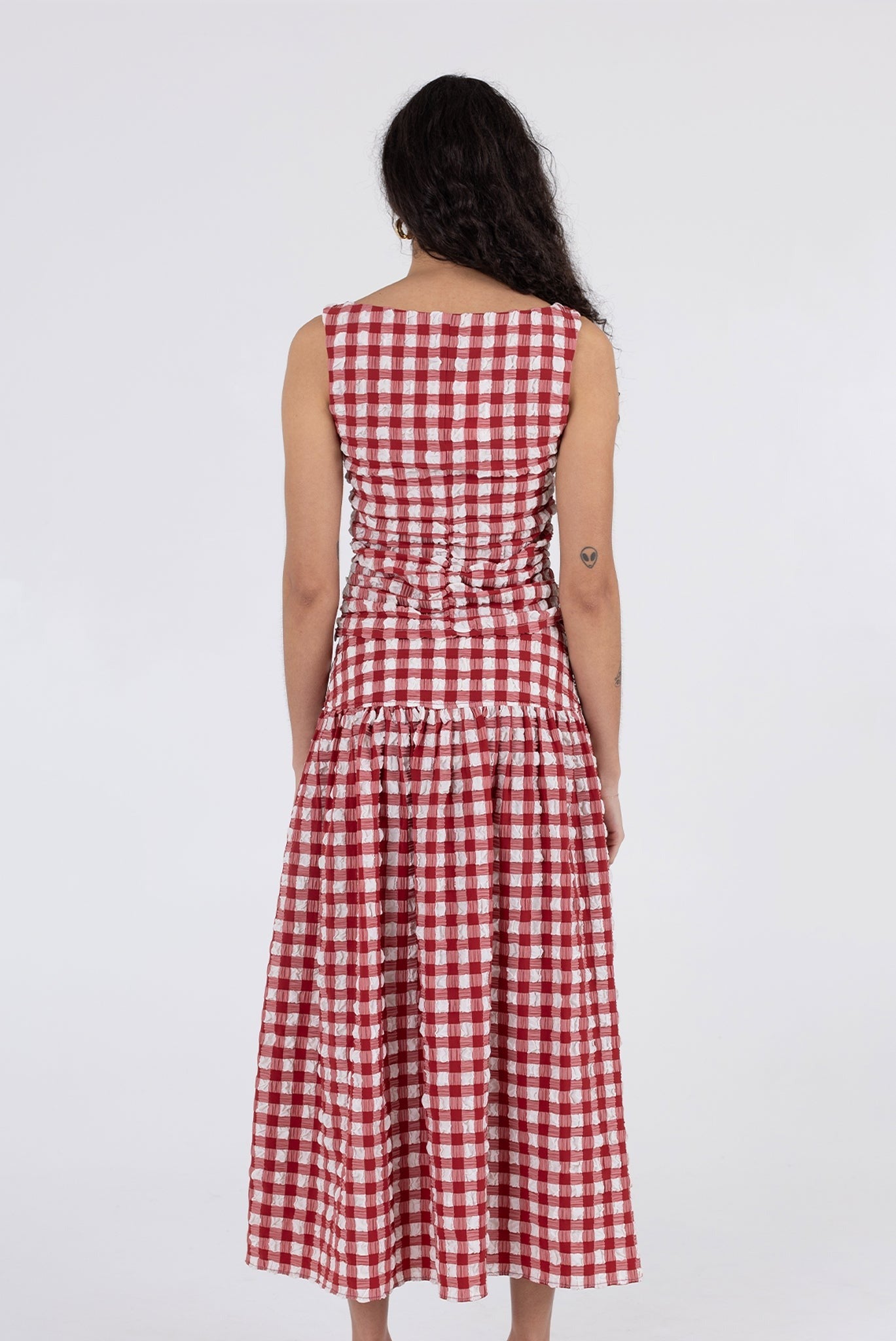 WRAY - Lulu Skirt - Lipstick Check -