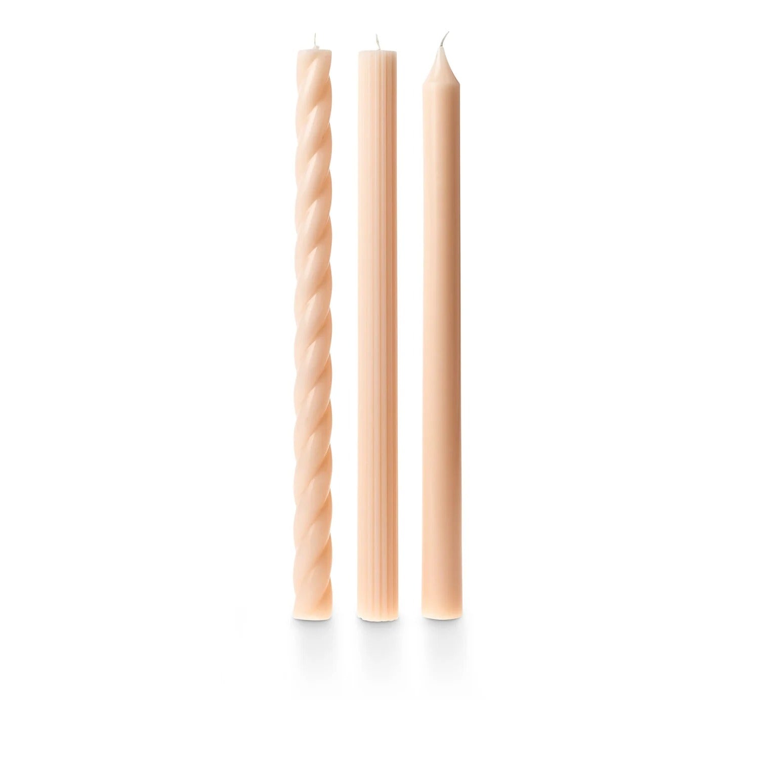 Creative Co. - Assorted Candle Tapers 3-Pack - Petal -