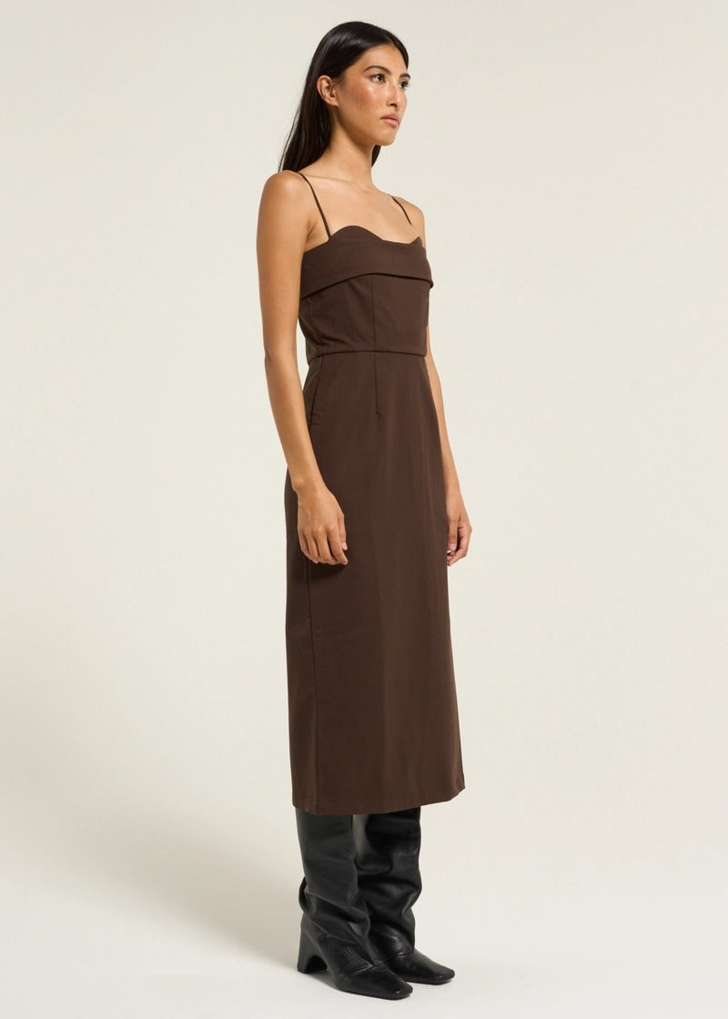 Juliette Dress Brown