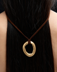 Heaven Mayhem - Mini Necklace - Brown -