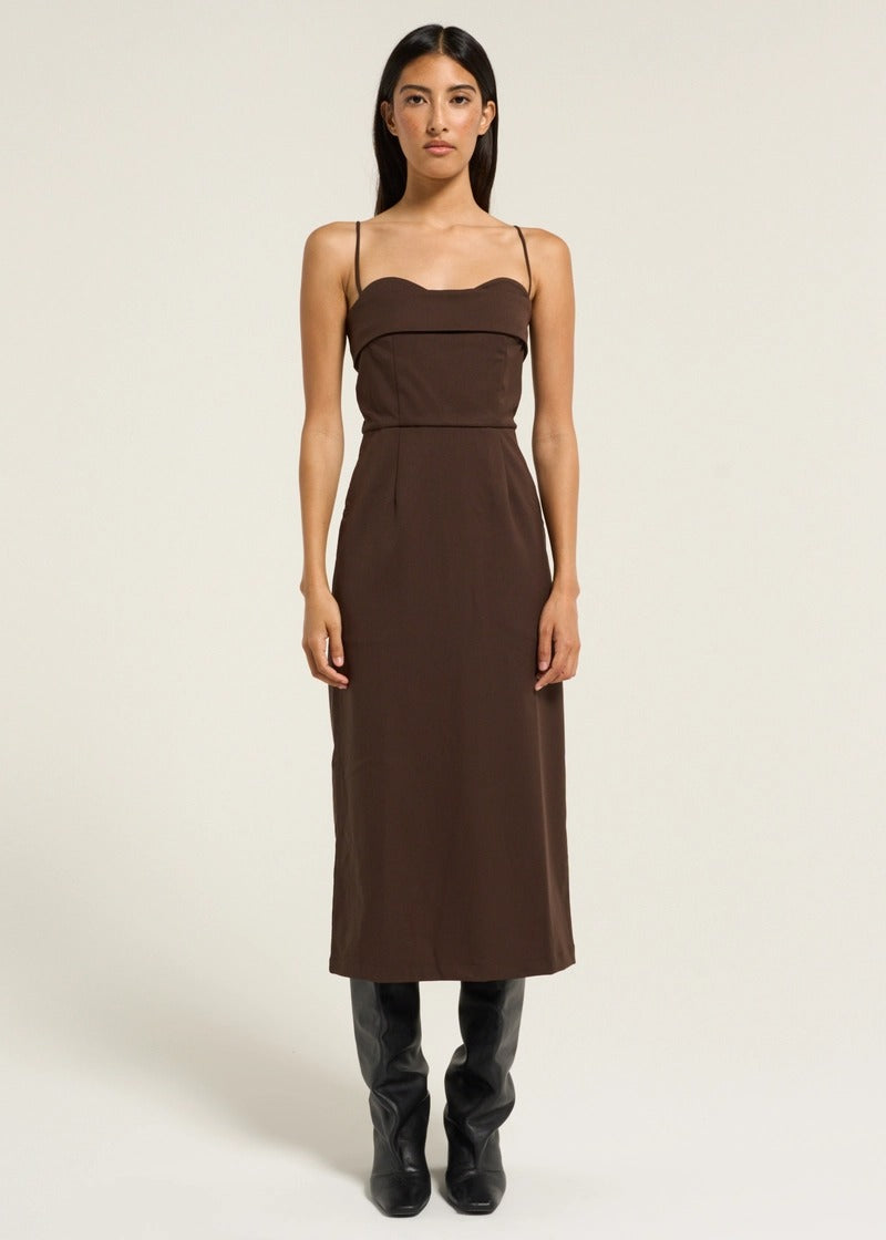 Juliette Dress Brown