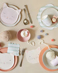 Meri Meri - Melamine Pink Cat Plate -