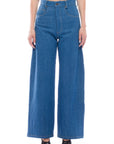 Toit Volant - Coco Cowboy Cut Pants - Light Indigo -