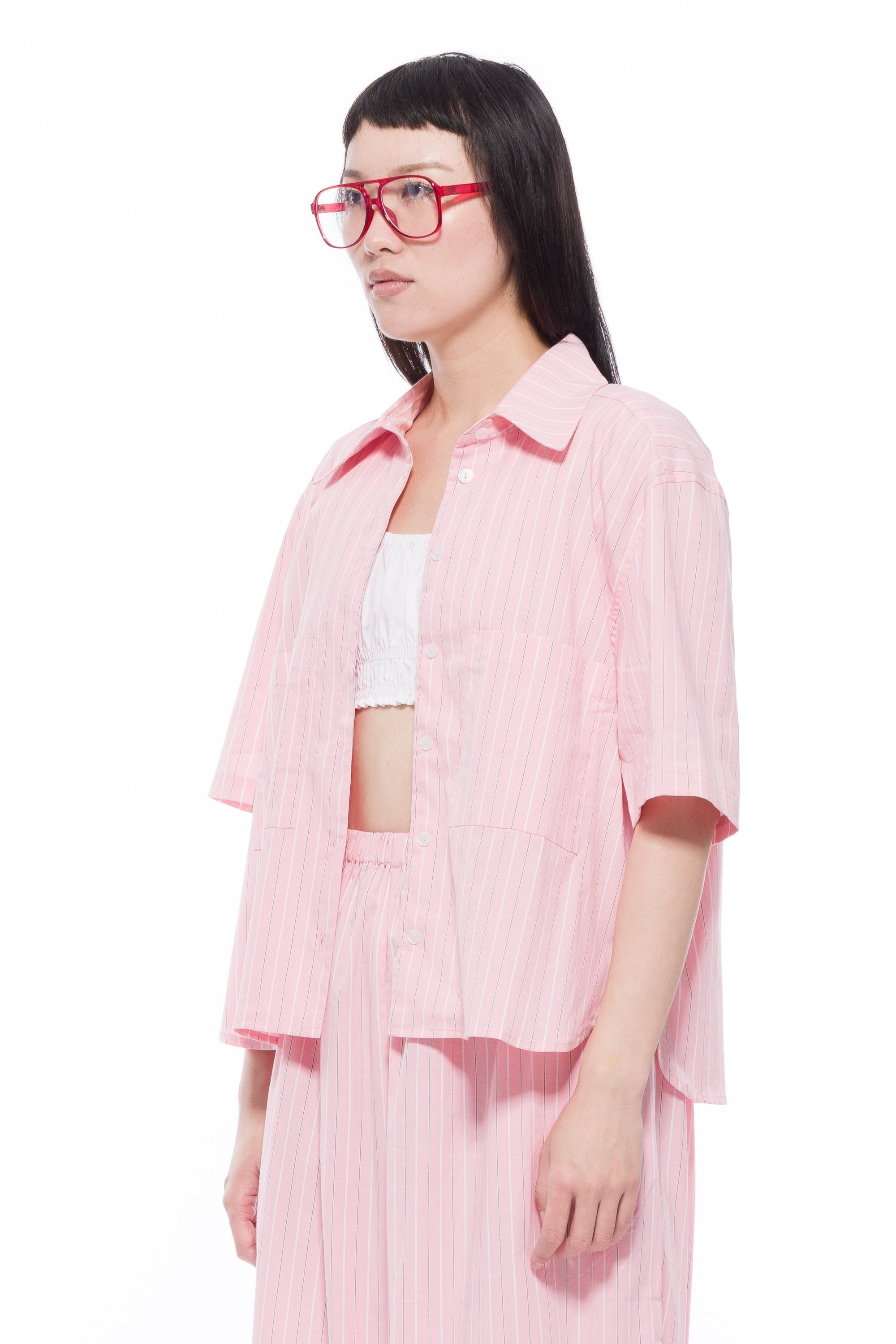 Toit Volant - Felix Shirt - Pink Stripe -
