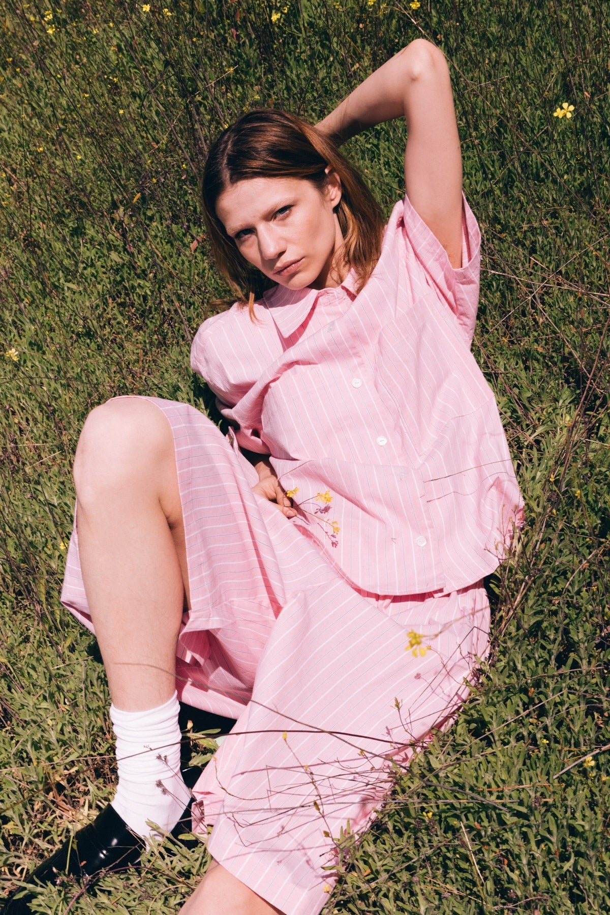 Toit Volant - Felix Shirt - Pink Stripe -