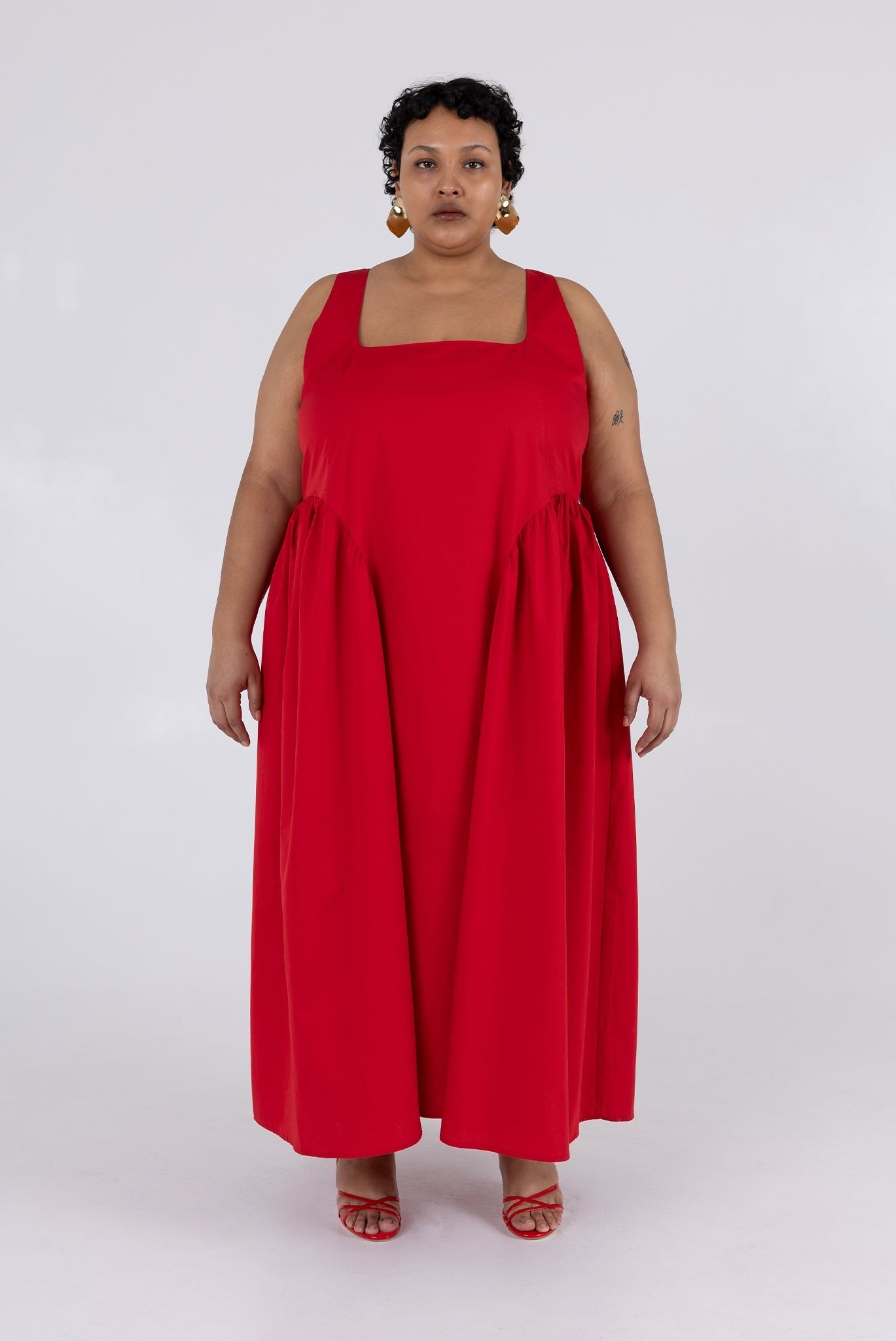 WRAY - Vanessa Dress – Scarlet -