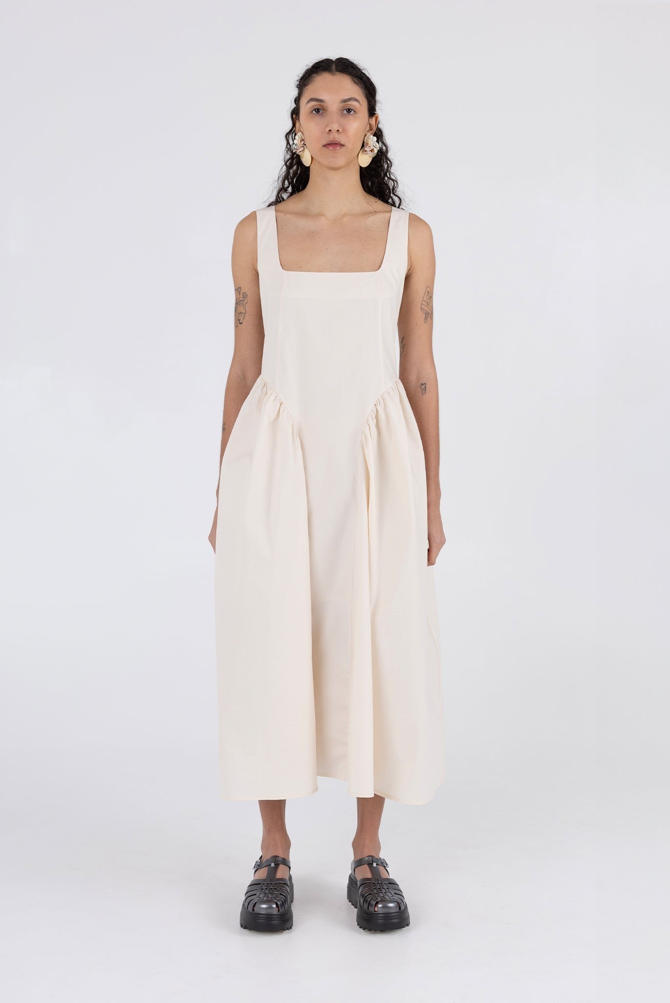 WRAY - Vanessa Dress – Parchment -