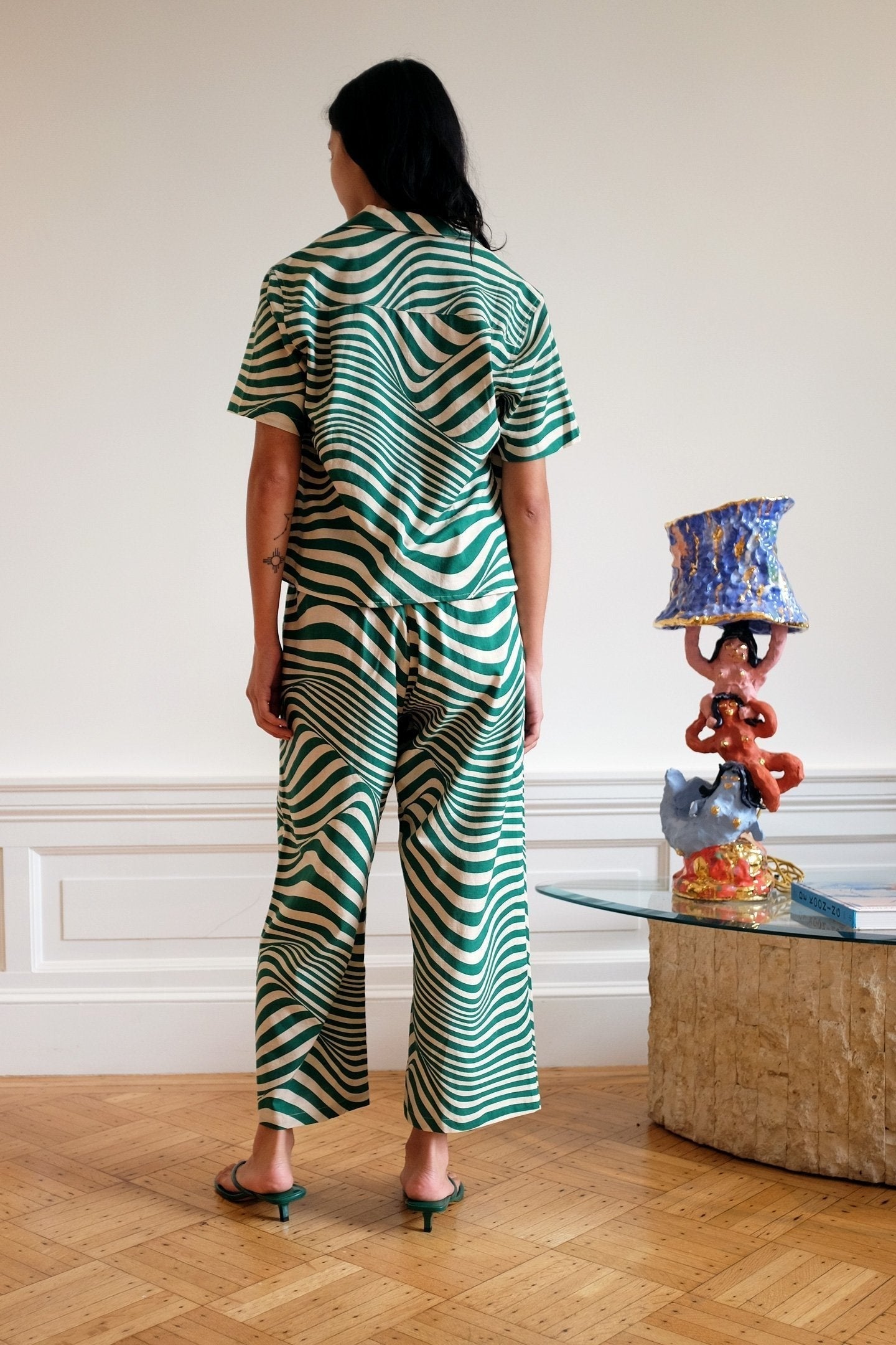 WRAY - Lounge Pants - Algae Swirl -