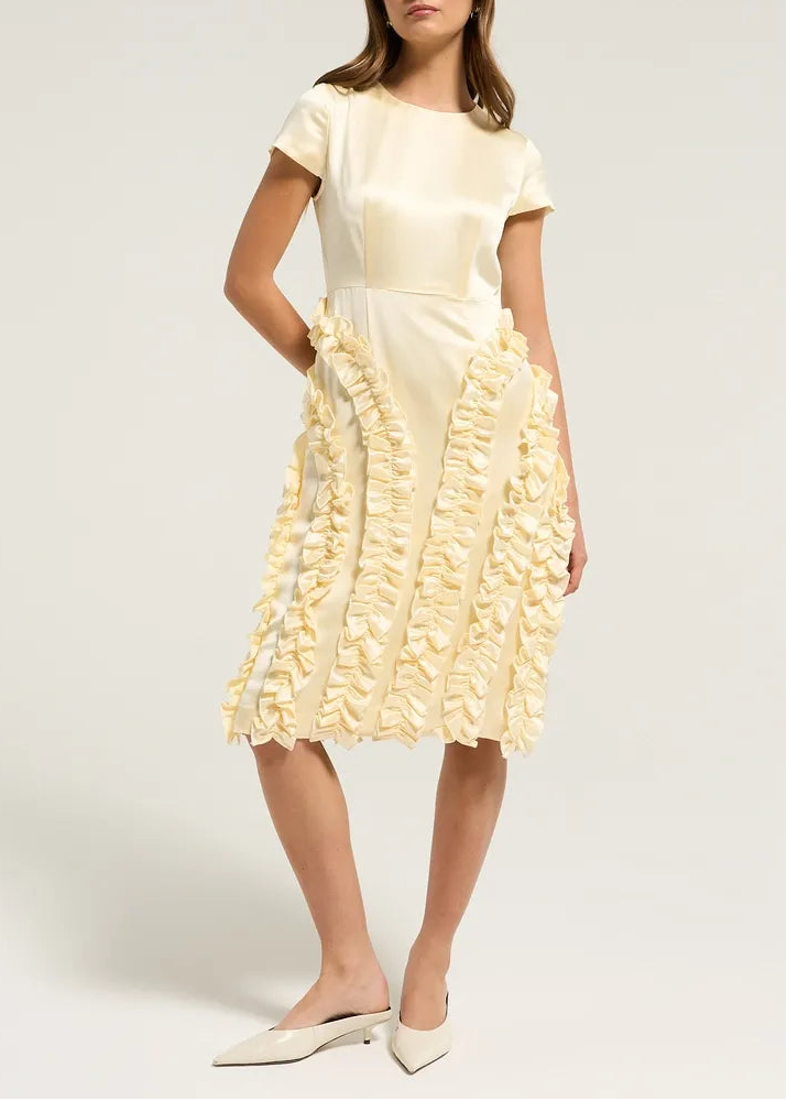 Toit Volant - Claire Dress - Butter -