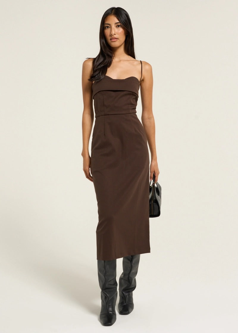 Juliette Dress Brown