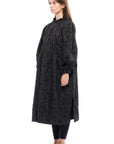 Toit Volant - Moonrise Dress (Jacquard Brocade) - Black Brocade -
