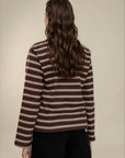 Obey - Louie Stripe Long Sleeve - Mushroom Multi -