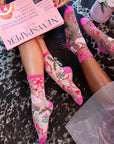 Sock Candy - Balletcore Sheer Crew Sock -