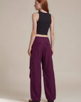 Obey - Mina Parachute Pant - Potent Purple -