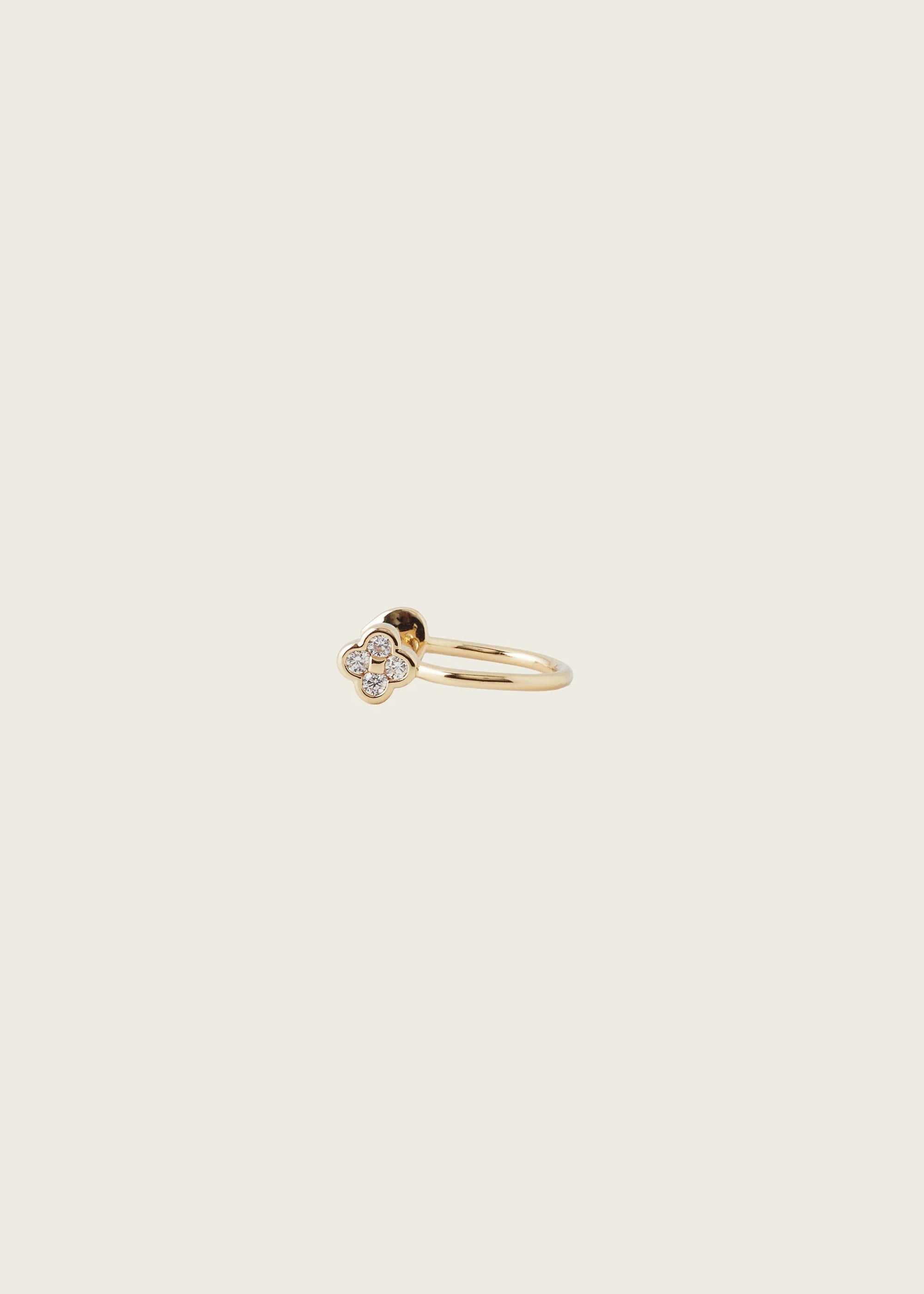 Aiori - Clover Ear Cuff - Gold -