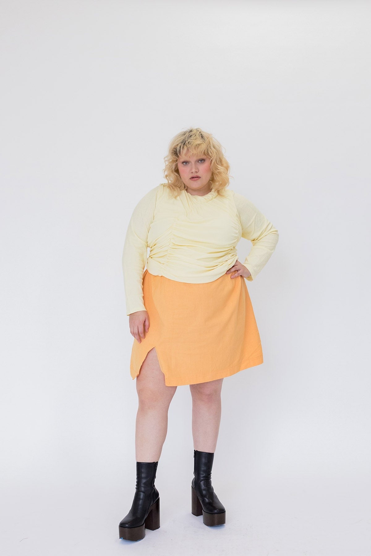 WRAY - Lisa Skirt – Cantaloupe -