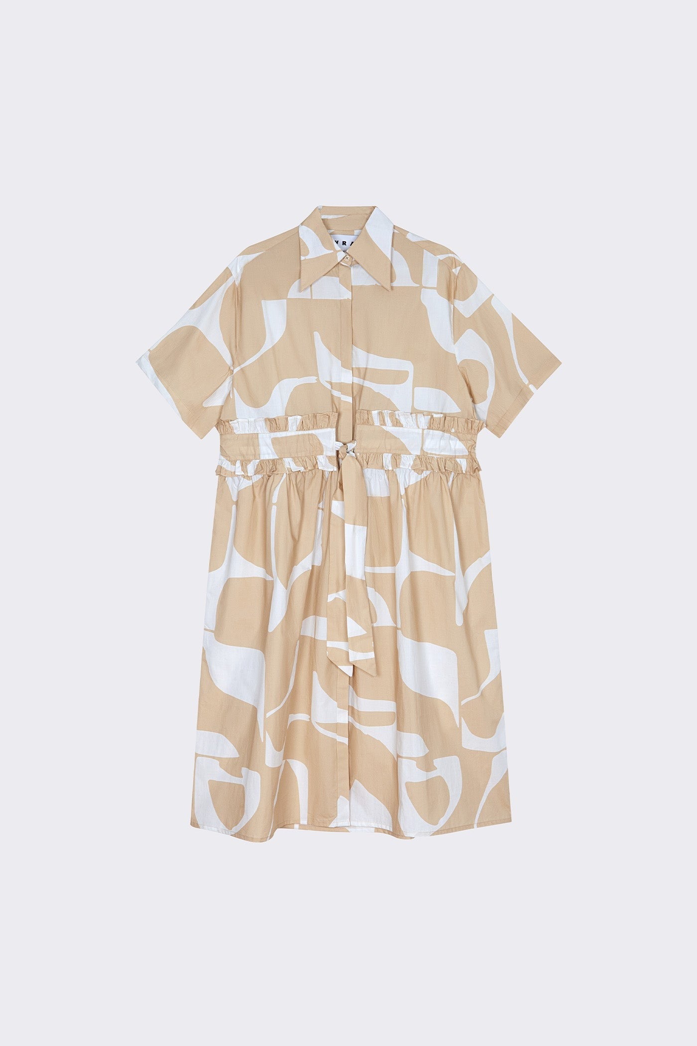 WRAY - Gabrielle Dress - Wheat Sky -