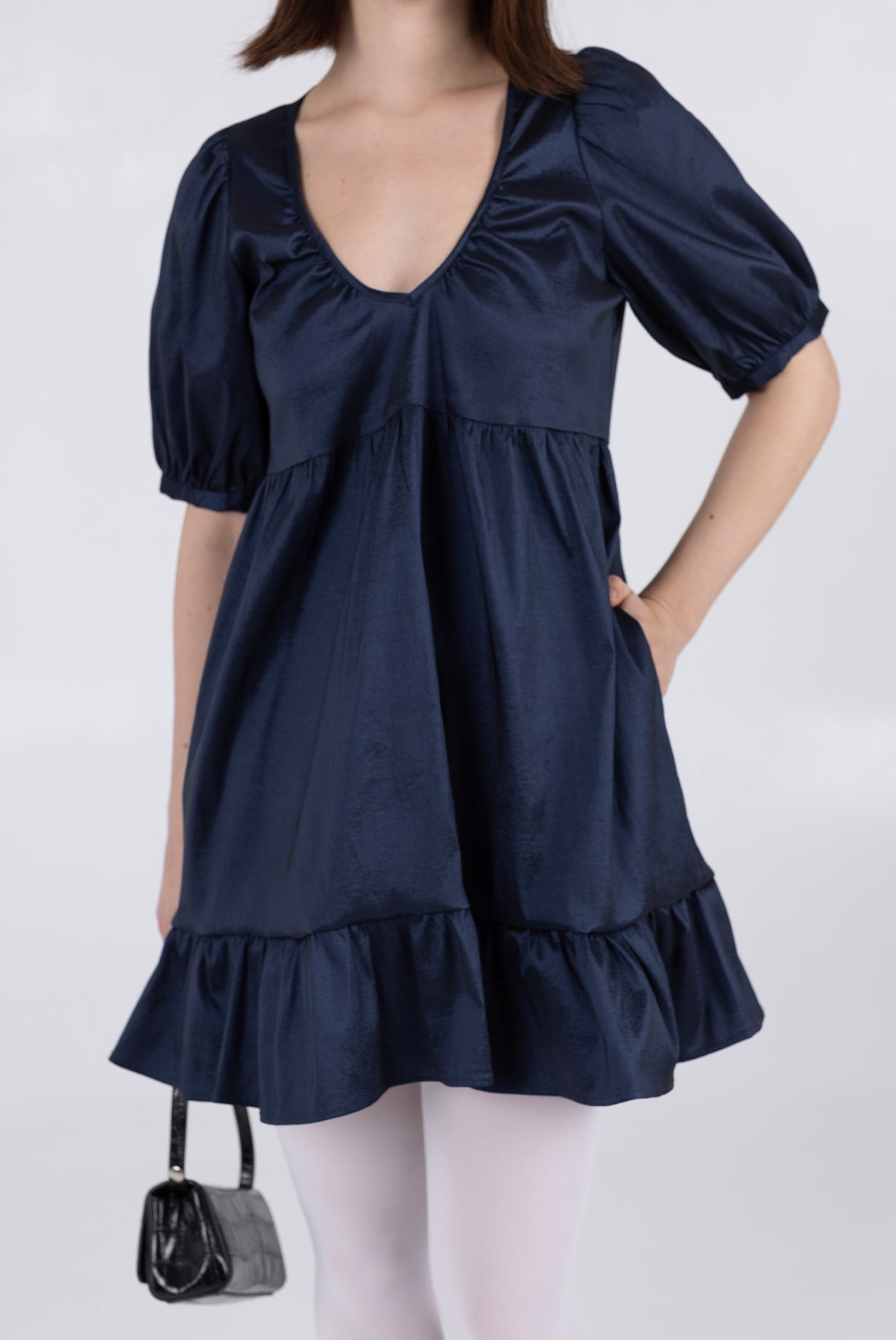 WRAY - Rachel Dress - Navy -