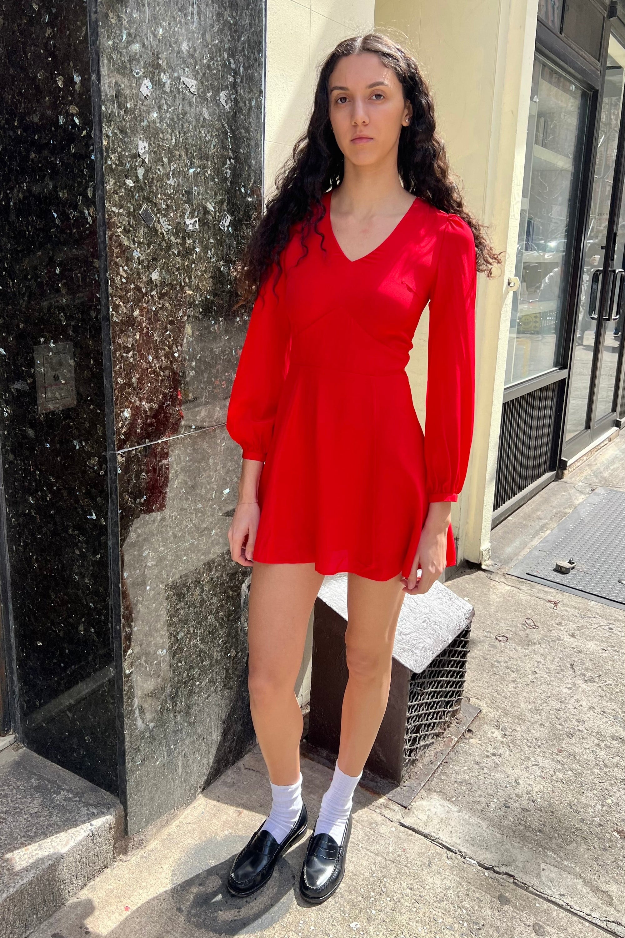 WRAY - Mini Dress – Red -