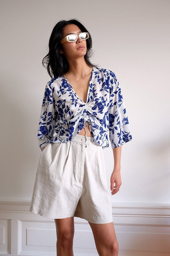 WRAY - Hayley Top - Potterly Floral -