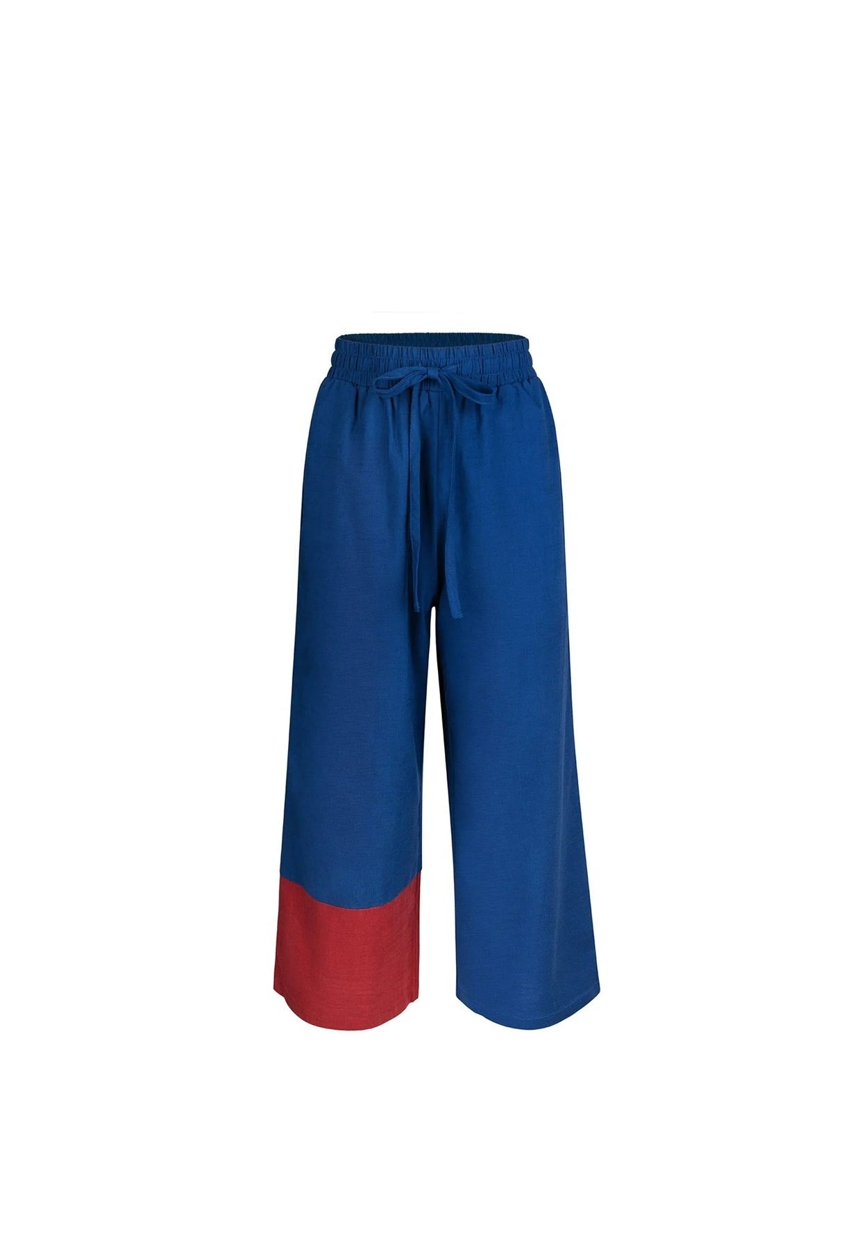 WRAY - Lounge Pants – Peach Block -