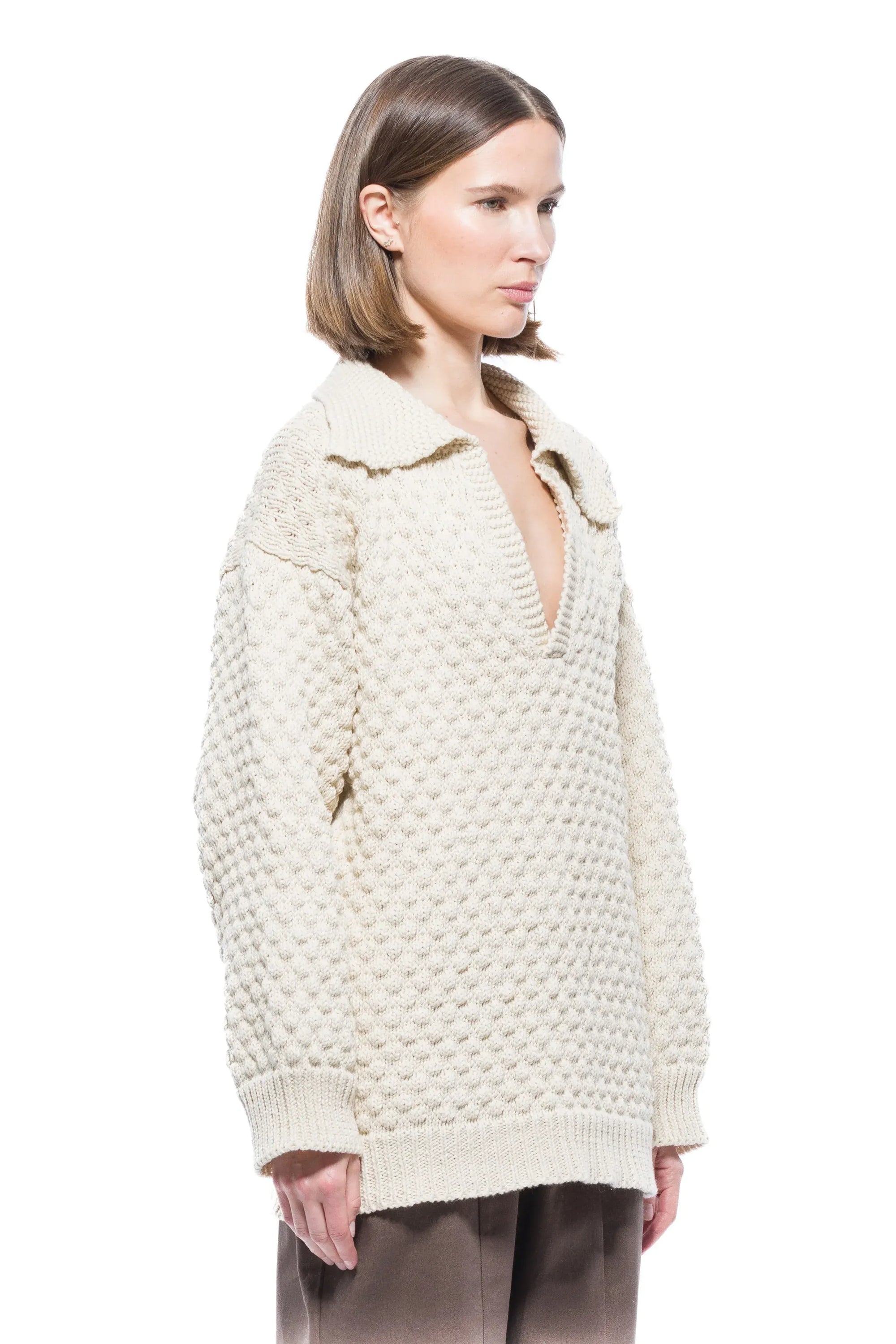 Toit Volant - Francois Sweater Natural - Cream -