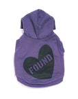 Found My Animal - Big Full Heart Animal Hoodie - Purple & Plum -