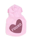 Found My Animal - Big Full Heart Animal Hoodie - Pink/Mauve -