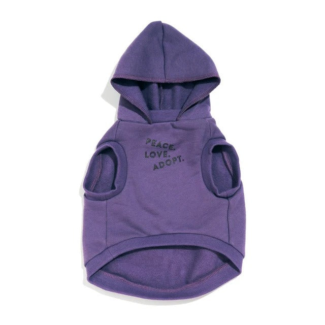 Found My Animal - Big Full Heart Animal Hoodie - Purple & Plum -