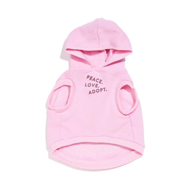Found My Animal - Big Full Heart Animal Hoodie - Pink/Mauve -