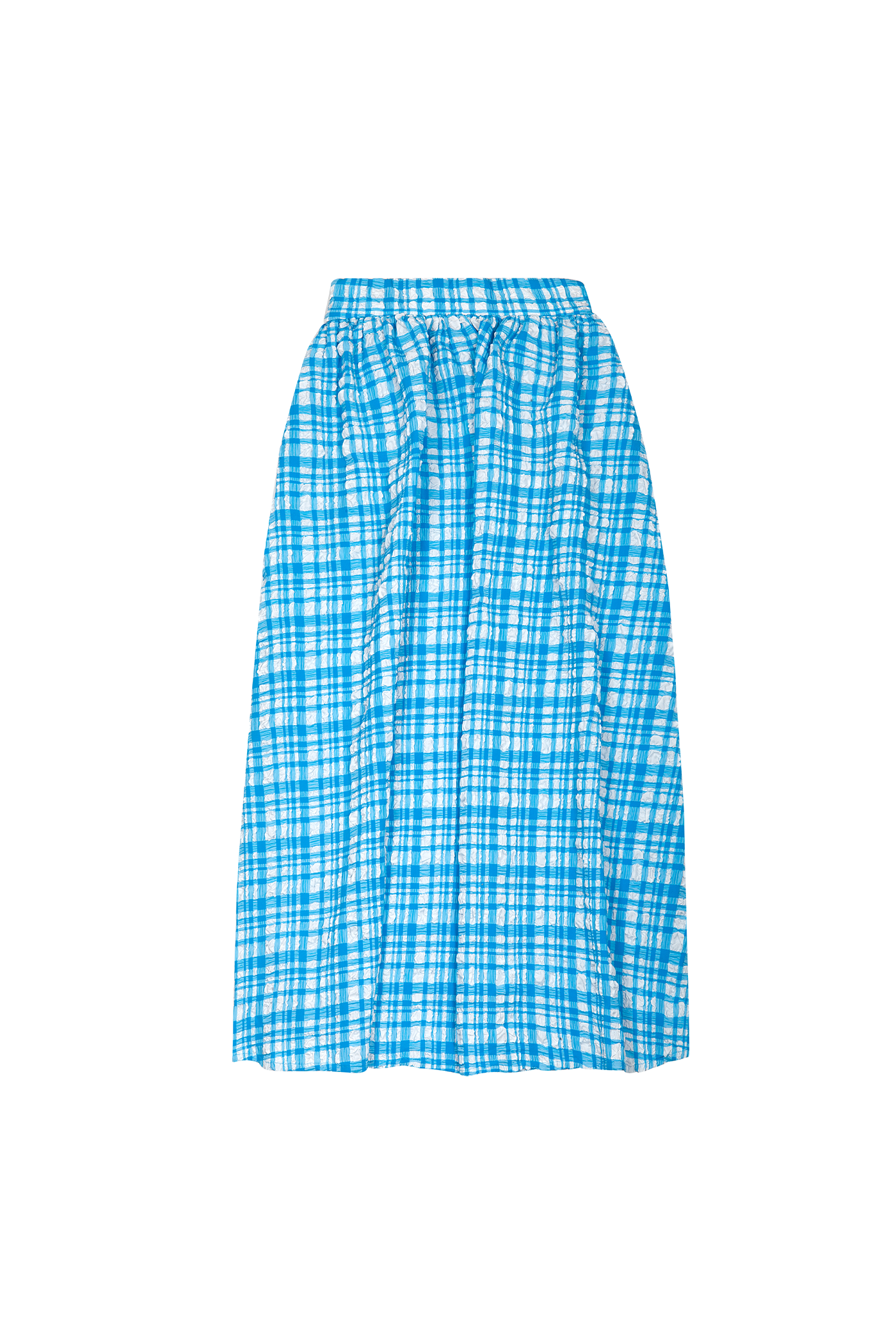 WRAY - Saturday Skirt - Ocean Gingham -