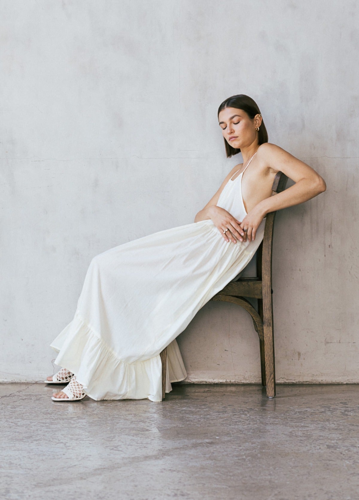 Toit Volant - Evelyn Dress - Butter -